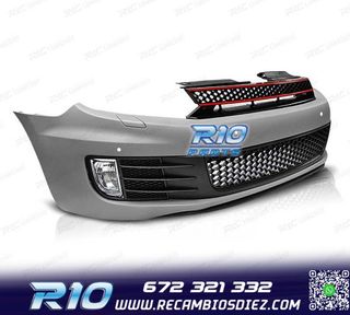 PARAGOLPES DELANTERO VOLKSWAGEN VW GOLF 6 08-12 PDC LOOK GTI
