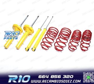 KIT SUSPENSIÓN DEPORTIVA PARA VOLKSWAGEN