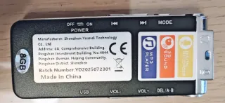 Registratore Vocale Digitale e Lettore MP3 ⭐Nuovo⭐