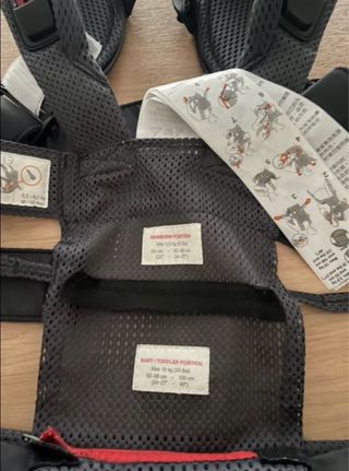 Mochila Portabebés BabyBjörn Gris