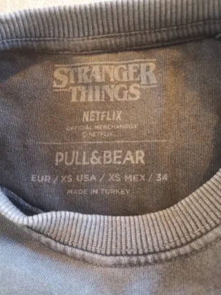 Sudadera Stranger Things Pull&Bear