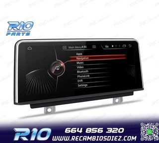 RADIO GPS ANDROID 14 BMW SERIE 3 SERIE 4 10,25"