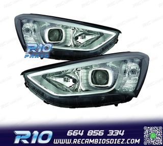 FAROS HYUNDAI SANTA FE 13-17 LUZ DIURNA LED