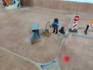 Playmobil Policía Tráfico y Accesorios