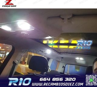 KIT 21 BOMBILLAS LED INTERIOR SEAT ALHAMBRA II MK2 710 711 1