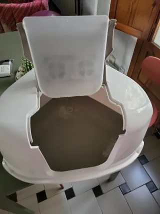 Box sabbiera per gatti con filtro