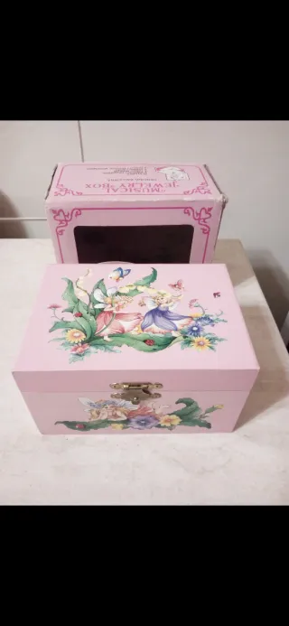 Carillon Portagioie Ballerina Rosa