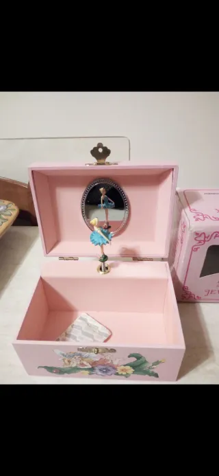 Carillon Portagioie Ballerina Rosa