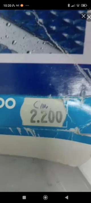 2 sierras 2,2m de acero inox