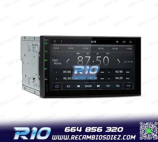 RADIO GPS ANDROID 8.1 7" OCTA-CORE 2DIN MULTIMEDIA PANTALLA