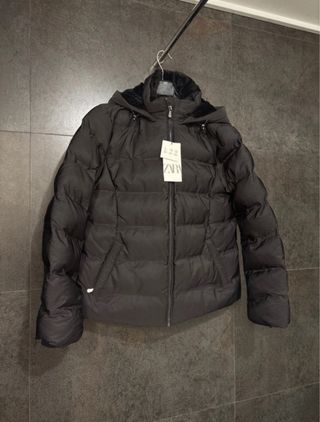 Parka Zara acolchada XL impermeable