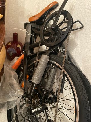 Bicicleta Plegable Light 20 Negra