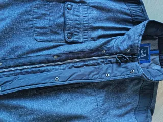 Parka Peter Jones Talla M Azul Marino