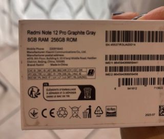 Xiaomi Redmi Note 12 Pro Nero