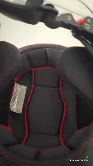 Casco Helmet Jet Moto Talla S Rosa