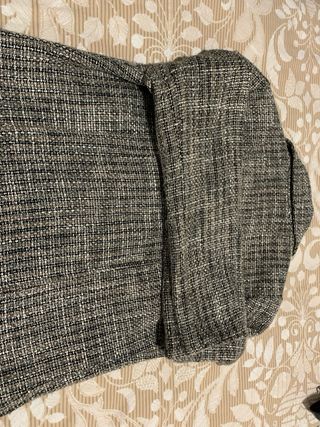 Giacca donna fantasia sale e pepe con zip