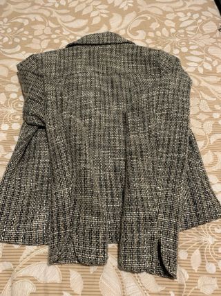 Giacca donna fantasia sale e pepe con zip