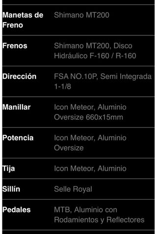 Bicicleta MTB Coluer Alice 27,5”