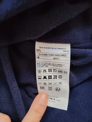 Chaqueta invierno Benetton