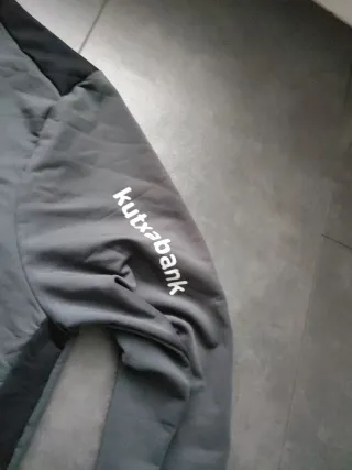 Athletic,Sudadera deportiva Castore gris y negra