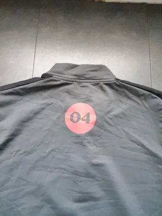 Athletic,Sudadera deportiva Castore gris y negra