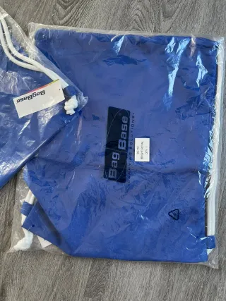 2 Mochilas BagBase Azul Royal