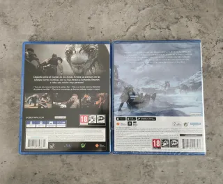 Pack God of War PS4 + GOW Ragnarok PS5 Precintado