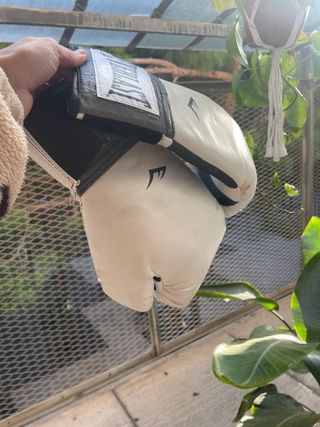 Guantes de Boxeo Everlast Blancos