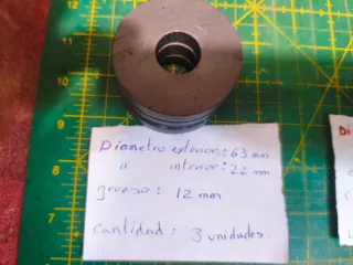 Lote 13 Imanes Redondos ferrita