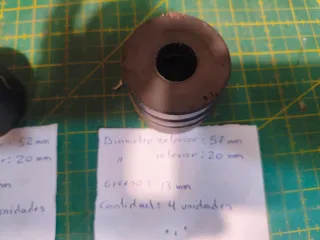 Lote 13 Imanes Redondos ferrita