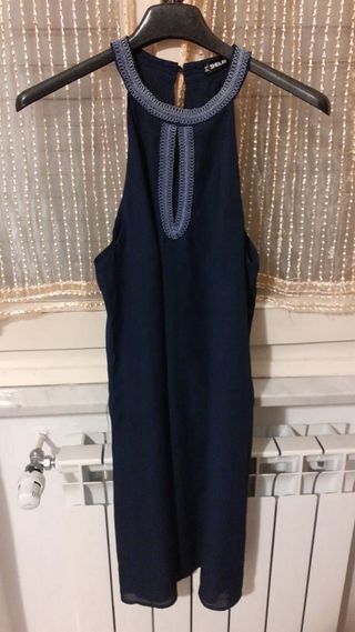 Vestito donna blu taglia M