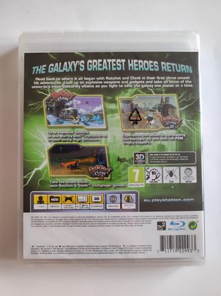 Ratchet and Clank Trilogy PS3 nuevo precintado