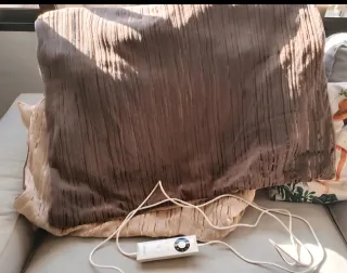 Manta Eléctrica Imetec Beige/Marrón