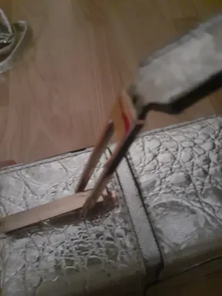 Borsa argento effetto coccodrillo e leggins TG m