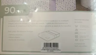 Juego Sábanas NUEVO Verano Microfibra 90cm