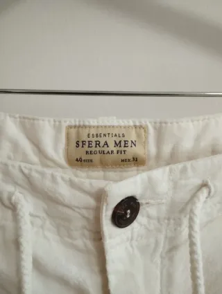 Pantalones cortos blancos