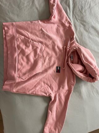 Sudadera Tommy Jeans Rosa Talla XS