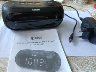 Radio Reloj Despertador Elco Bluetooth