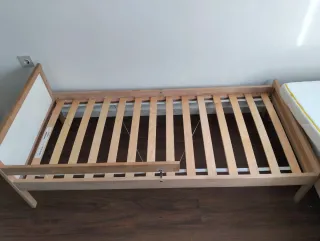 Pack 2 Camas infantil Sniglar 70x160cm Haya.