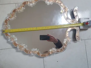 Specchio Murano Appoggio/Muro Vetro