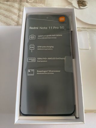 Xiaomi Redmi Note 11 Pro 5G Nero
