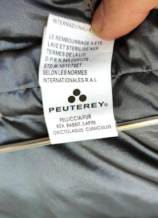 Peuterey Parka Piumino Beige Taglia L