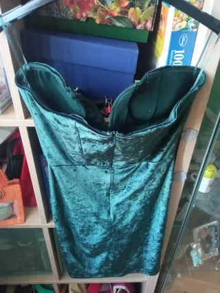 Abito elegante donna verde