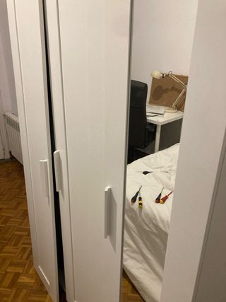 Armario Brimnes 3 puertas blanco