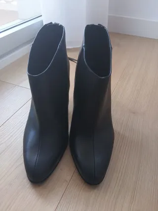 Botines Zara Tacón Alto Talla 40
