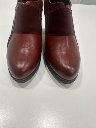 Zapatos Pitillo Talla 37 Rojo