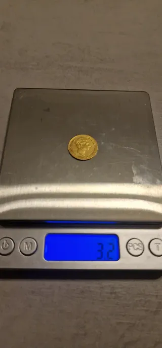 Moneda 10 Pesetas Oro 1878 Alfonso XII