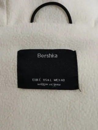Giubbino Bershka bianco