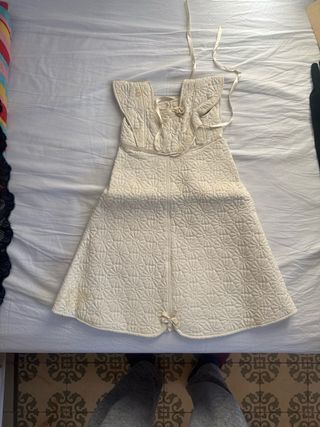 Vestido Primera Comunión Infantil Blanco