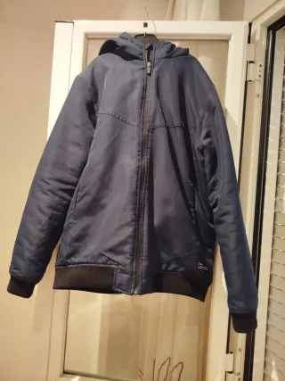 Cazadora bomber azul